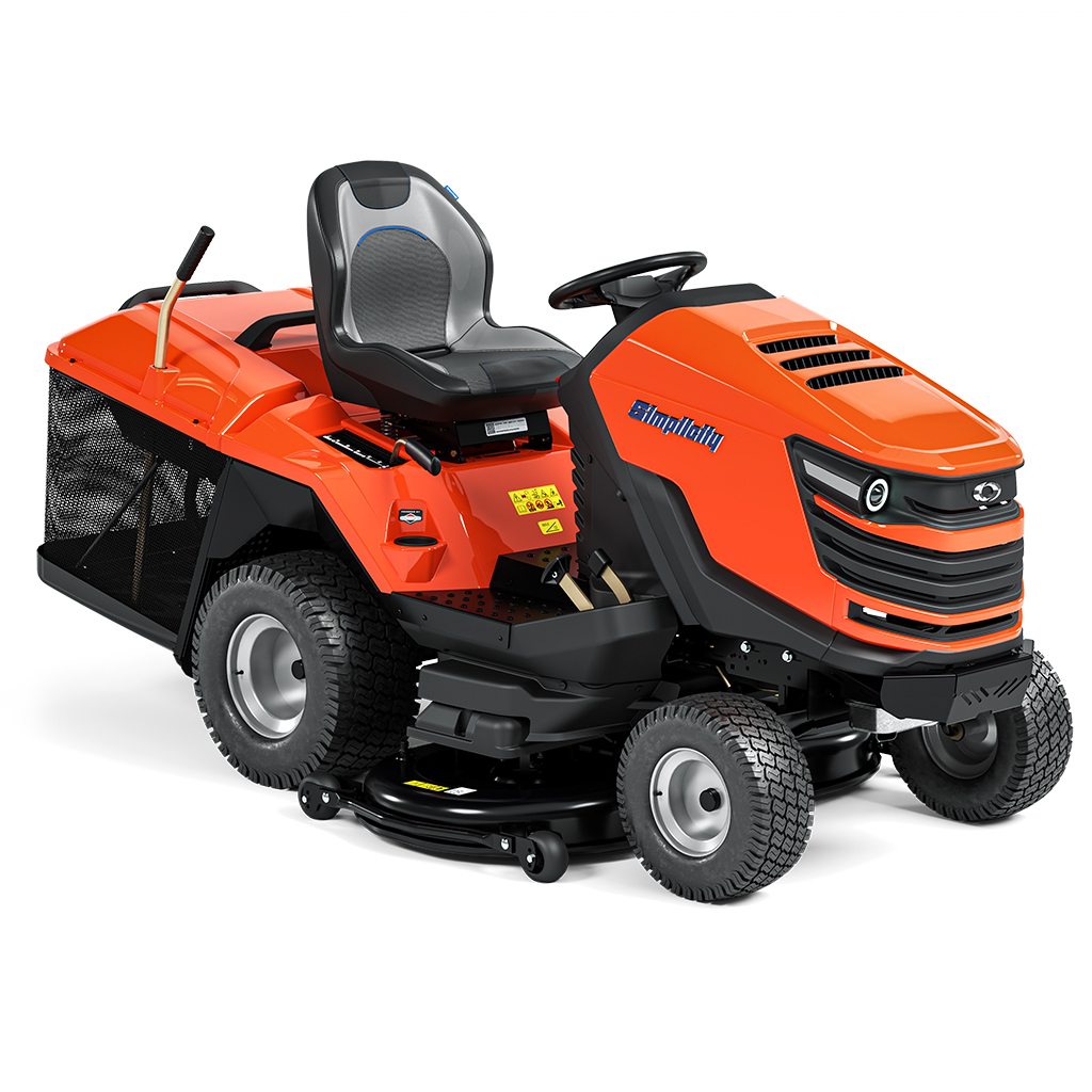 Lawn tractors with locking differential outlet